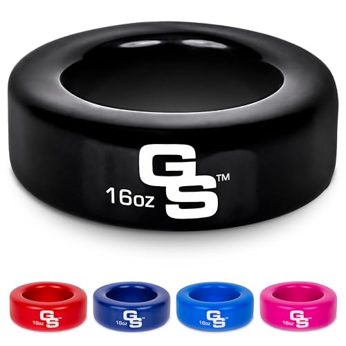 16 oz Baseball and Softball Bat Weight - Black Bat Donut for Training