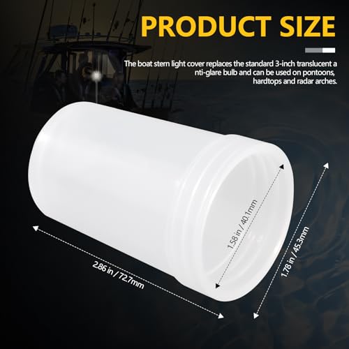 Perko Boat Stern Light Cover Replacement for 1400/1401/1403/1404 & 1611 Series