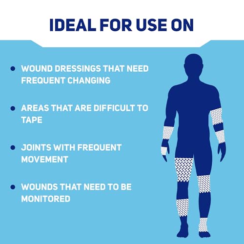 Care Science Elastic Stretch Net Medium/Large Pack of 2 - Wound Dressings Secures & Breathes