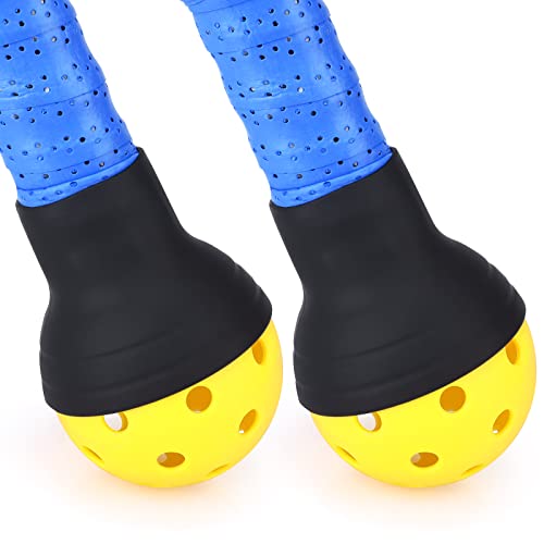 TOBWOLF 2PCS Pickleball Ball Retriever, Silicone Paddle Picker Upper