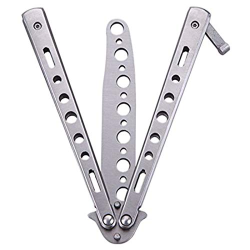 Butterfly Knife Trainer - Stainless Steel Practice Knife