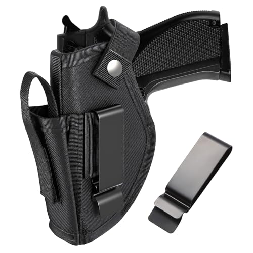 Concealed Carry Gun Holster for 9mm Pistols - IWB/OWB