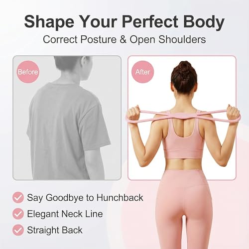 Figure 8 Resistance Bands for Strength Training - Pink