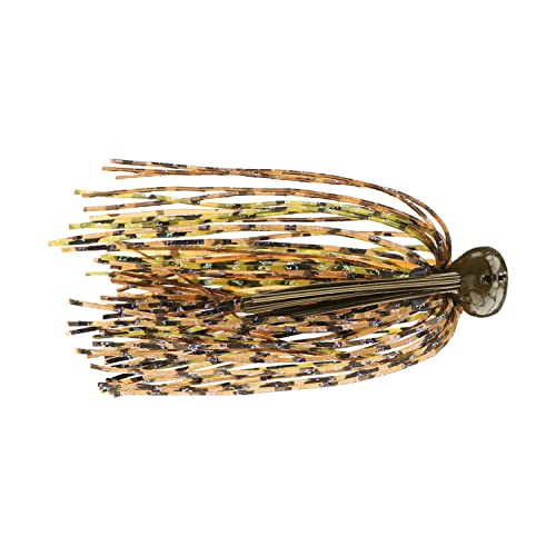 Flat Top Finesse Jig - 1/2 Oz Fishing Bait with Premium Skirting - Perfect Craw