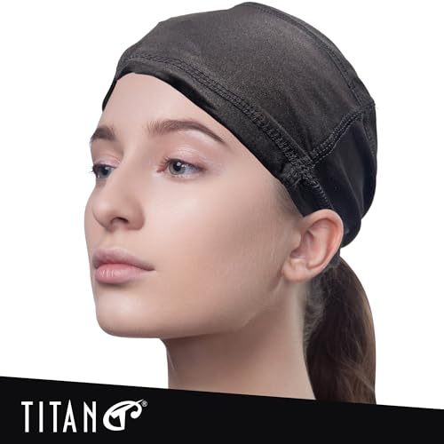 Spandex Dreadlocks Braids Band - Stretch Headband for Locs - Black