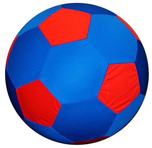 Horsemen's Pride 40 Inch Blue Mega Ball Cover for Horses - Protective & Washable