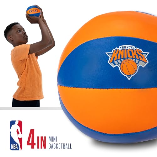 New York Knicks Mini Basketballs - 2 Pack Soft Sport Balls