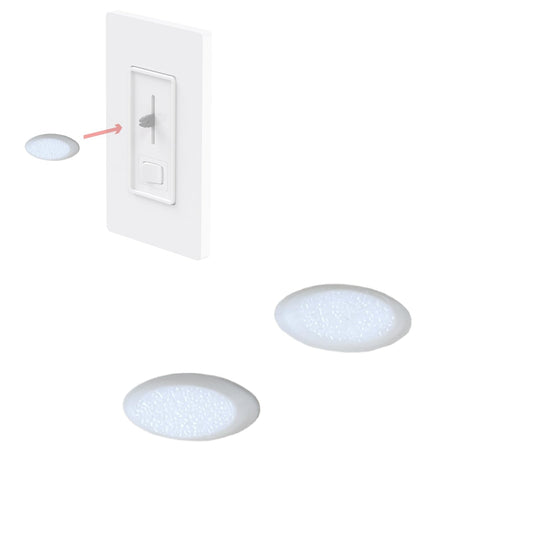 Sevomie 2PCS Replacement Dimmer Knob Compatible with Lutron Skylark Switch Controls