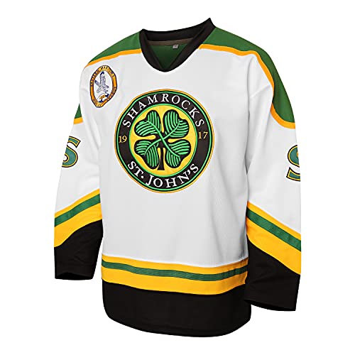 Rhea St John's Shamrocks Hockey Jersey - Medium White/Green