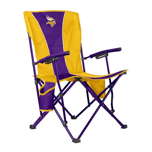 NFL Minnesota Vikings Folding Chair - Steel Frame with Cup Holders