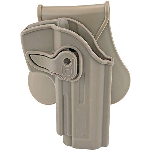 Level 2 Quick-Draw Paddle Holster for Beretta 92 - FDE