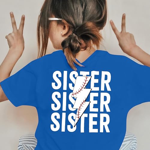Toddler Baseball Shirt - Short Sleeve Tee Top, D-Blue, 2-3T