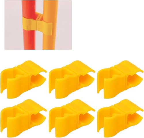 Agility Pole Swivel Clips - 10 Pack Soccer Training Connectors