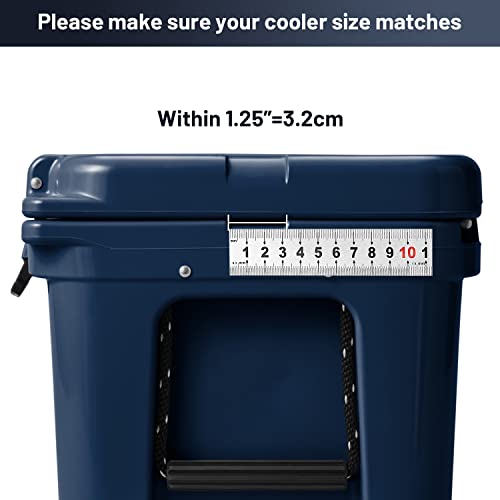 Cooler Lock Bracket 2 Pack with Portable Bottle Opener - Stainless Steel