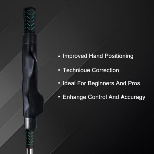 Golf Grip Trainer for Right-Handed Golfers - 1 Pack, Black