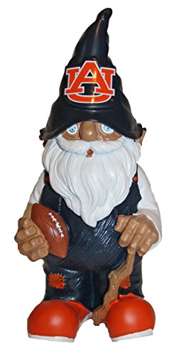 Auburn Tigers Team Gnome - 11.5-Inch Handcrafted Garden Decor