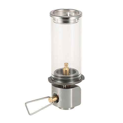 Lixada Lamp Light Butane Gas Light Lantern Outdoor Use Only for Camping Picnic Self-Driving (Gas Light Lantern)