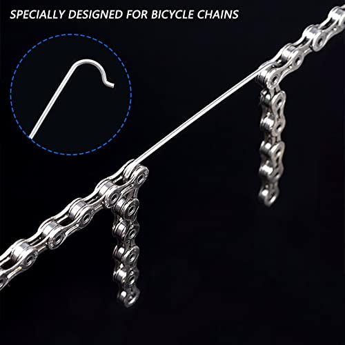Bike Chain Hook Tool - Stainless Steel Repair Tool Set (2 Pieces)