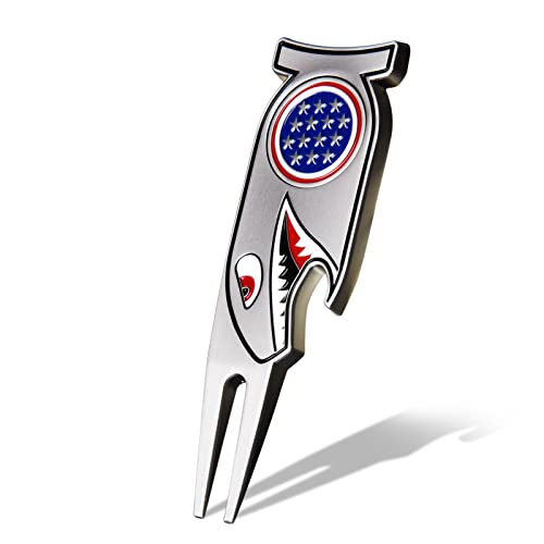 Craftsman Golf Shark Cool 4-in-1 Divot Repair Tool - Bottle Opener