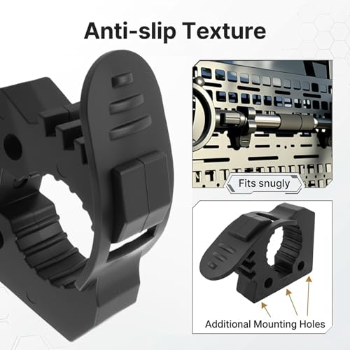 Adjustable Shovel Holder Kit for Truck - Quick Release Clamp