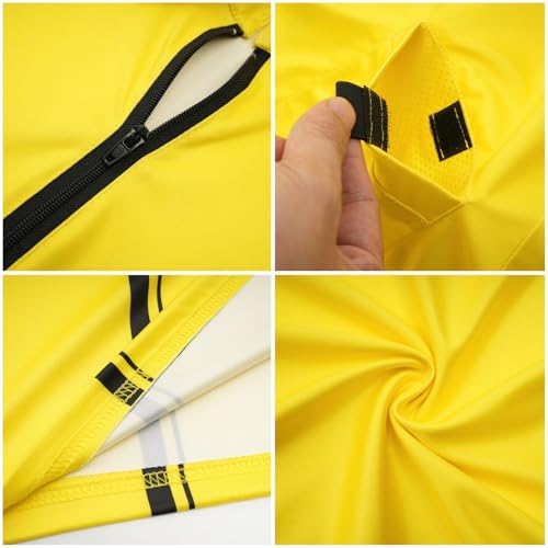 Soccer Referee Shirt - Official Umpire Jersey - Large Yellow