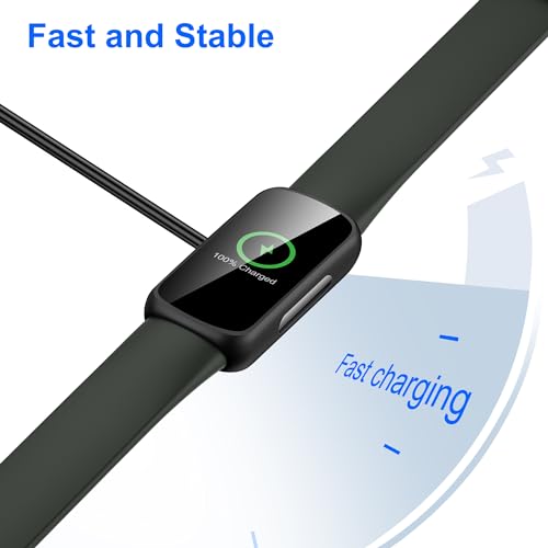 Replacement Charger Cable for Amazfit Band 7 - 2 Pack, 3.3ft
