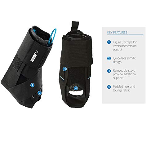 Ossur Form Fit Ankle With Speedlace Brace Size: Large 13-14" Ankle Cir