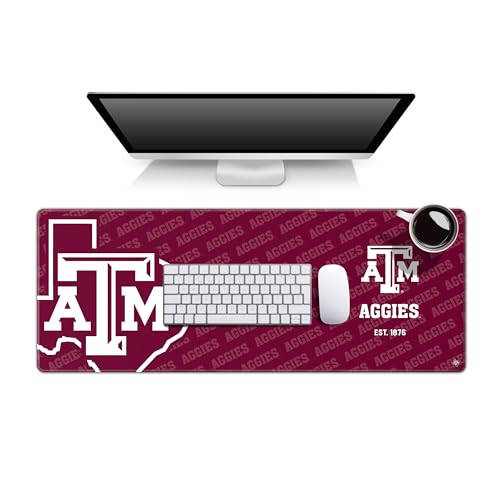 NCAA Texas A&M Aggies Desk Pad - Water Resistant, Heavy-Duty