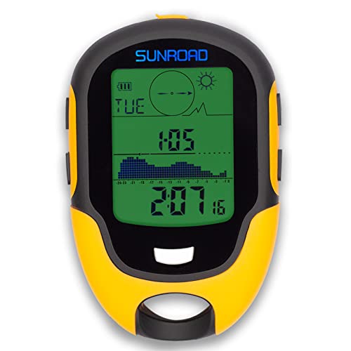 Multi-Function Digital Watch with Altimeter, Compass & Thermometer