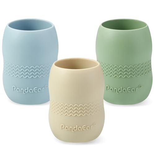 Silicone Baby Training Cups - 3 Pack for Toddlers