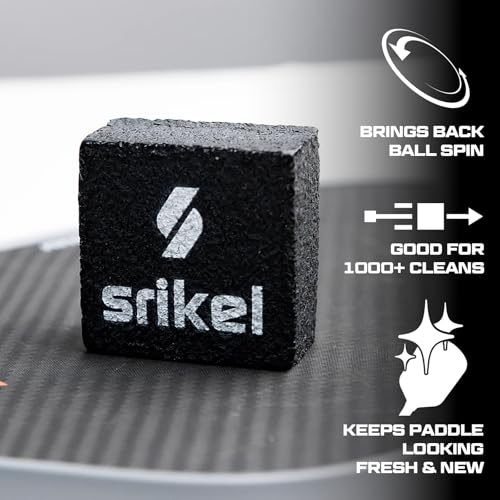 Pickleball Paddle Cleaner Eraser with Case - Black