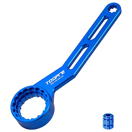 KIEVODE 6-in-1 Bike Bottom Bracket Tool for 39-49mm Cranks & Notch Sizes