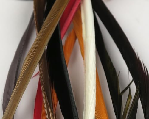 Stripped Goose Biots for Fly Tying - Natural Biot Combo