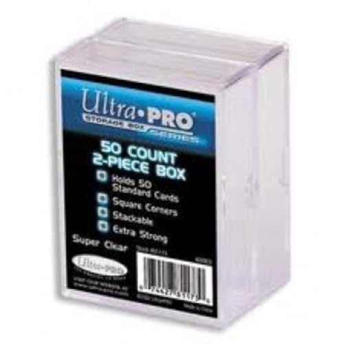 50-Count 2-Piece Case Set - Airtight & Stackable