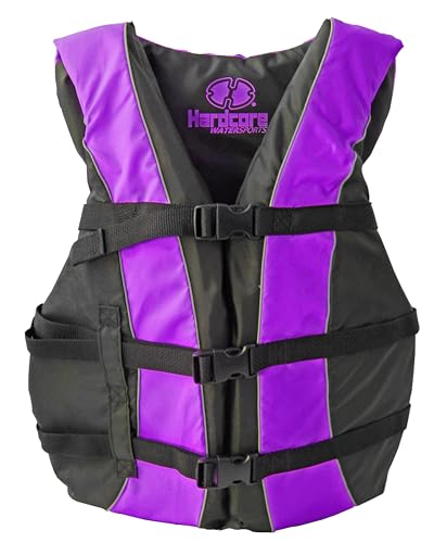 Coast Guard Approved Life Jacket Paddle Vest - Purple Adult Universal