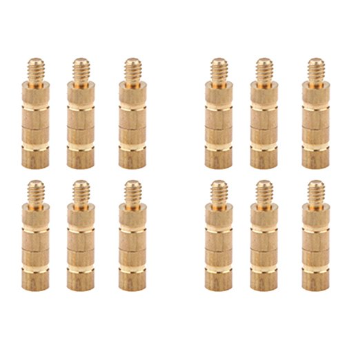 EOOENOON Archery Arrows 50 grains, 1 Dozen, 8-32 Threaded, Copper Finish