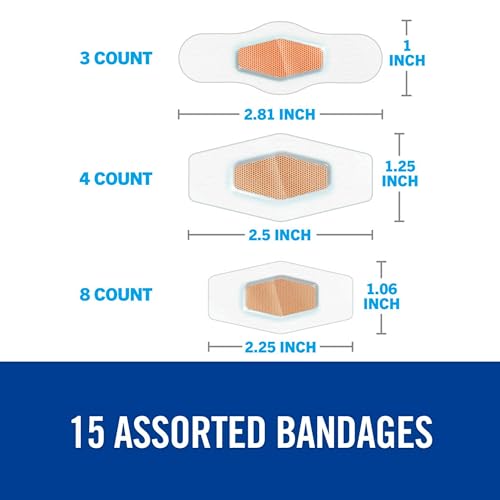 Max Hold Waterproof Bandages - 6 Pack Clear for Fingers & Heels