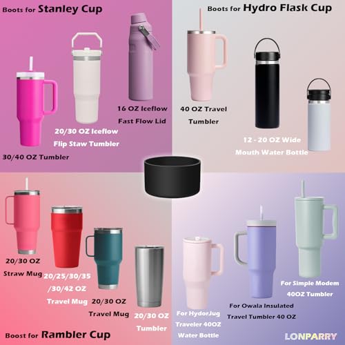 Silicone Tumbler Boot - Peach Blossom & Carnation - 30oz 40oz