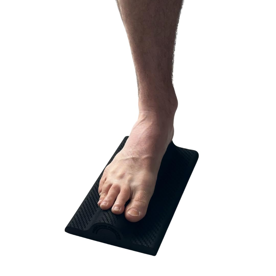 Fasciitis Fighter ROUND 2 -Targeted Plantar Fasciitis and Heel Pain Relief, Foot and Arch Strengthening and Stretching Tool for Tight Calf and Arch. High Density EVA foam.