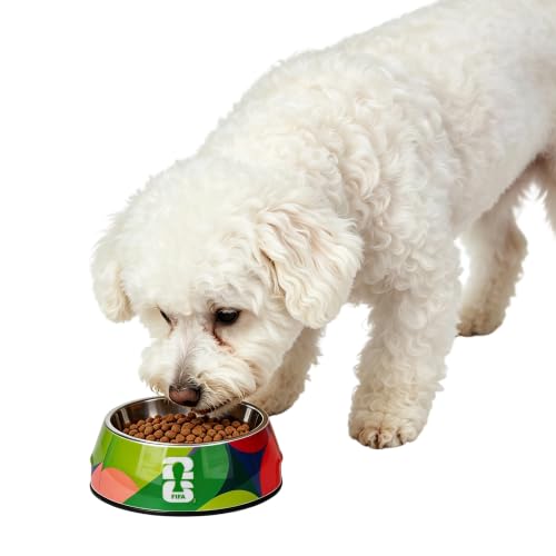 FIFA Stainless Steel Dog Bowl - Non-Slip, 160ML for Small Pets