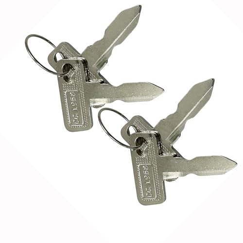OEM Replacement Ignition Key Set for Club Car DS/Precedent (1982+) - 4 Keys