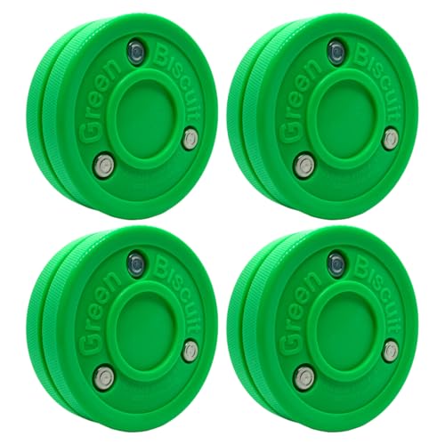 4 Pack Off Ice Hockey Pucks for Improved Stickhandling Skills