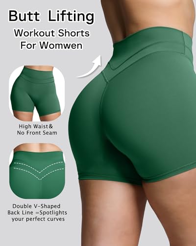 Womens Workout Gym Shorts 4.5" - Activewear for Fitness