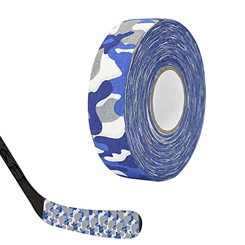 Grip Tape for Hockey Sticks - Waterproof Anti-Slip - Blue Camouflage