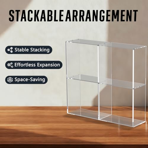 Botyboty 1 Pack Acrylic ETB Protector Case for Elite Trainer Boxes, Magnetic 5mm Thick Display