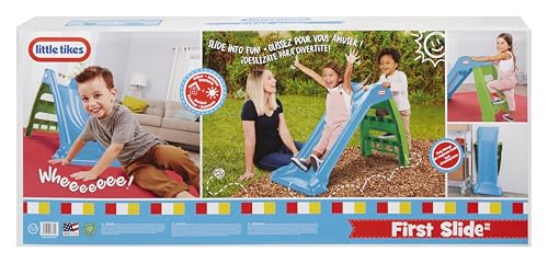 Kids Slide for Indoor & Outdoor Play - Little Tikes First Slide