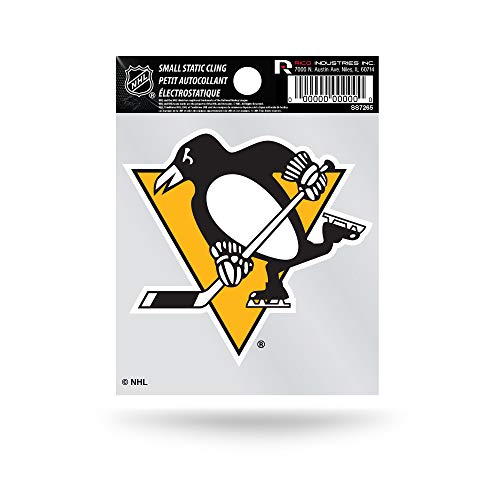 Pittsburgh Penguins Small Static Cling Decal - Team Fandom