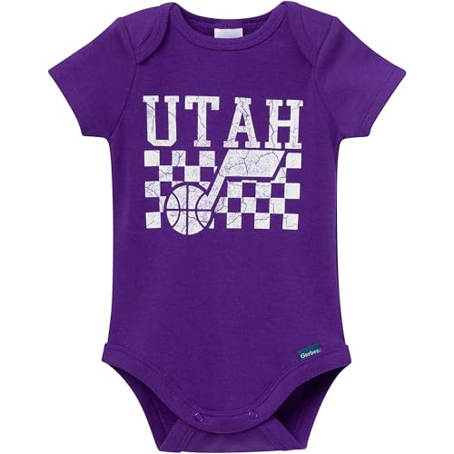 NBA Utah Jazz Baby Onesie Bodysuits - 2-Pack, 18 Months