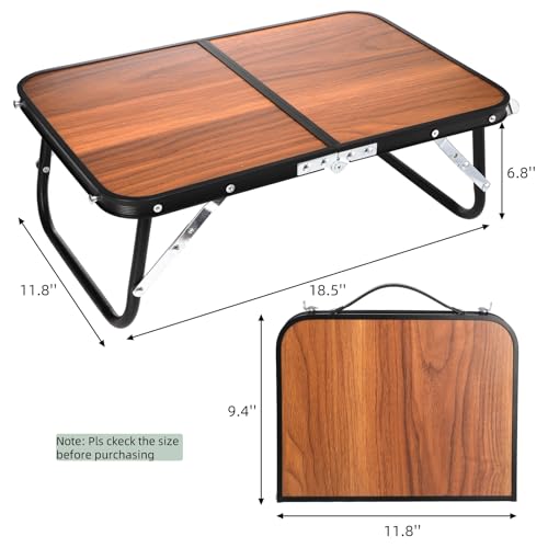 Nagpew Portable Folding Camping Table with Carry Handle, Lightweight & Sturdy