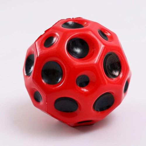 Kids Bouncy Space Balls Pack of 4 - High Bounce Indoor & Outdoor Toys